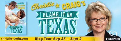 christie craig's blame it on Texas blog tour